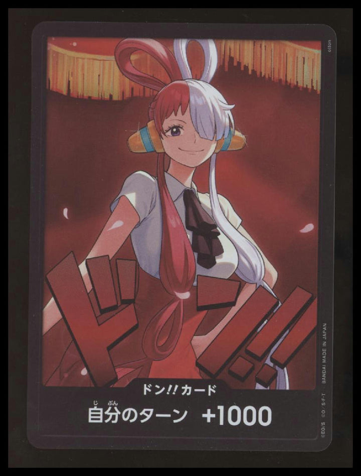 One Piece - DON!! Card (Uta) - Heroines Edition - Japanese - Foil - NM