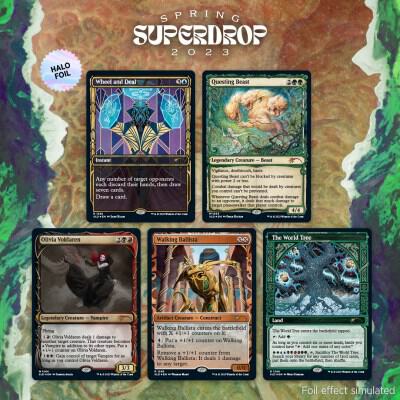 Magic the Gathering: Secret Lair Drop - Showcase March of the Machine Vol. 1 (Halo Foil Edition)