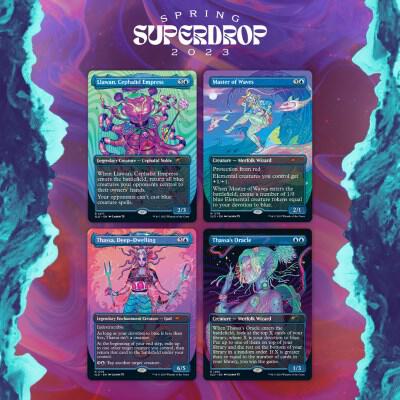 Magic: Secret Lair Cool Ocean Breeze (Non-Foil Edition)