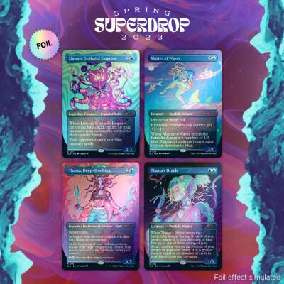 Magic: Secret Lair Cool Ocean Breeze (Traditional Foil Edition)