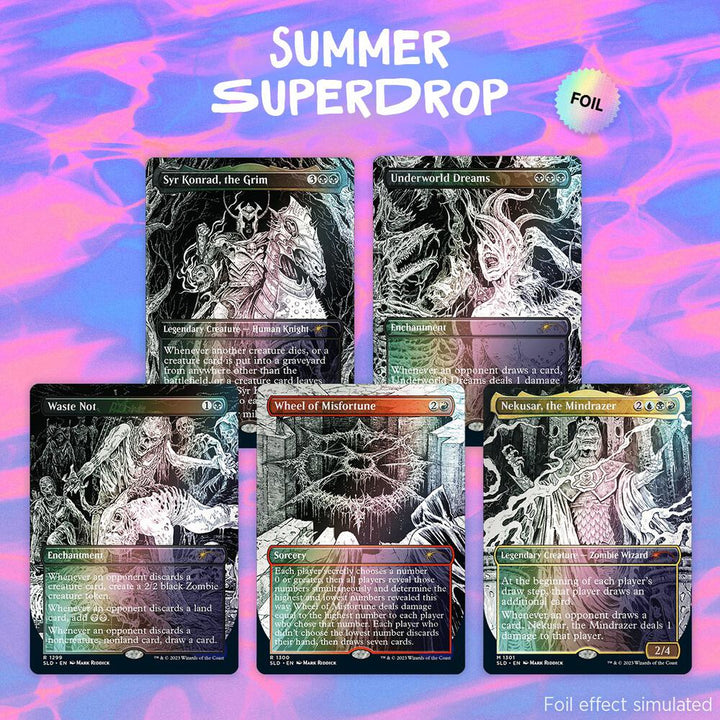 Magic: Secret Lair Death Is Temporary, Metal Is Forever (Traditional Foil Edition)