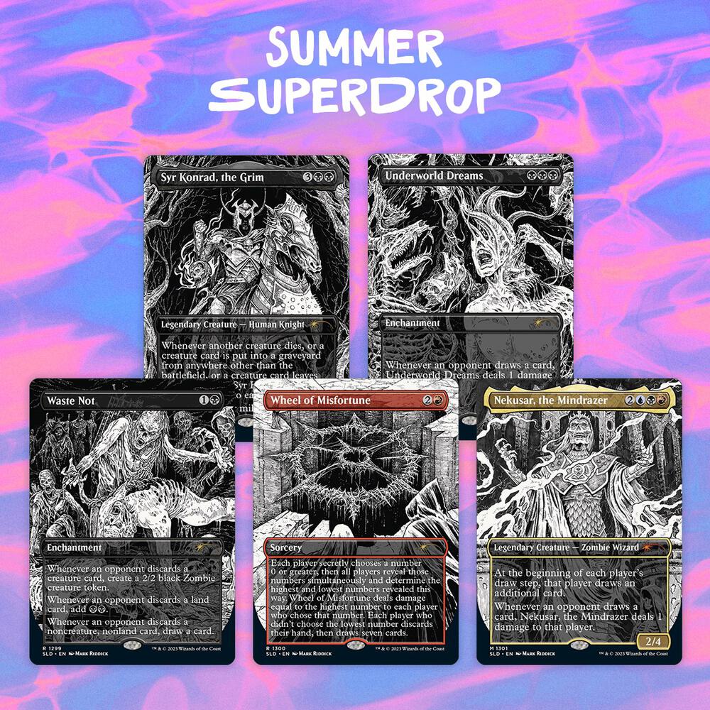 Magic: Secret Lair Death Is Temporary, Metal Is Forever (Non-Foil Edition)