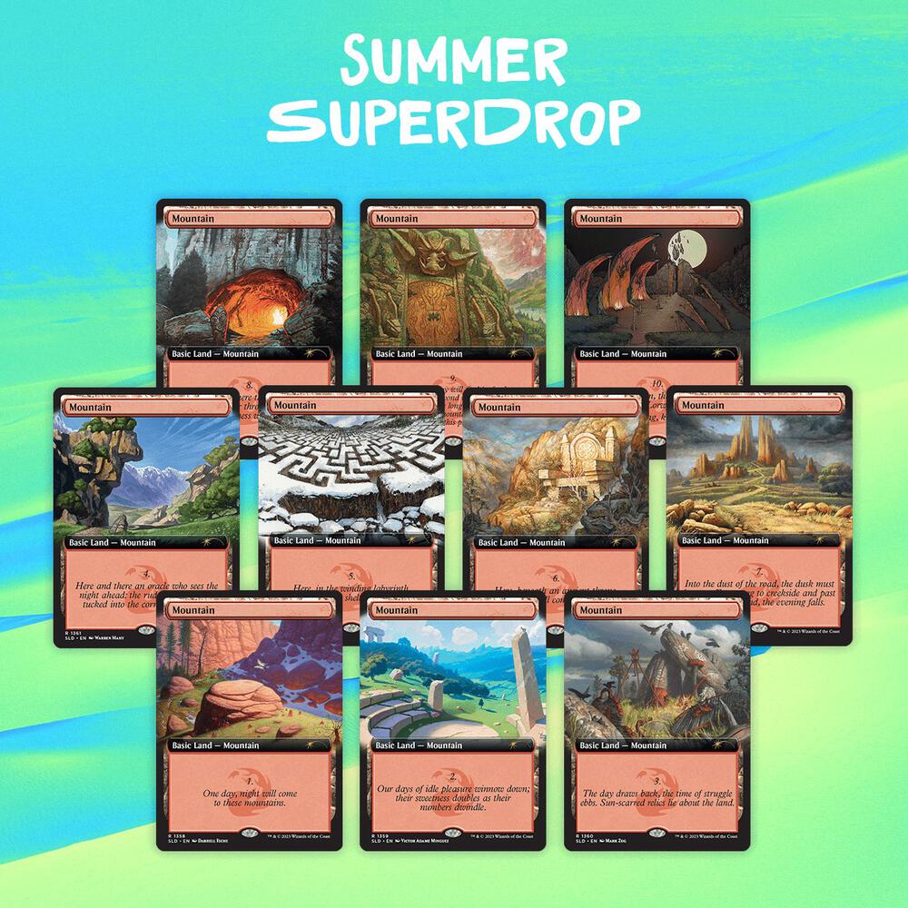 Magic the Gathering: Secret Lair Drop - Featuring the Mountain Goats (Non-Foil Edition)