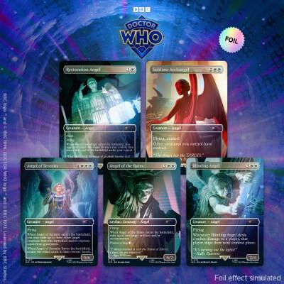 Magic the Gathering: Secret Lair Drop - Secret Lair x Doctor Who The Weeping Angels (Traditional Foil Edition)