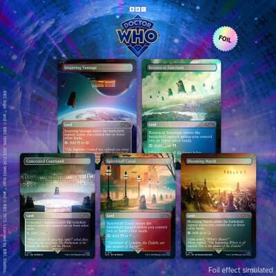 Magic the Gathering: Secret Lair Drop - Secret Lair x Doctor Who The Dalek Lands (Traditional Foil Edition)