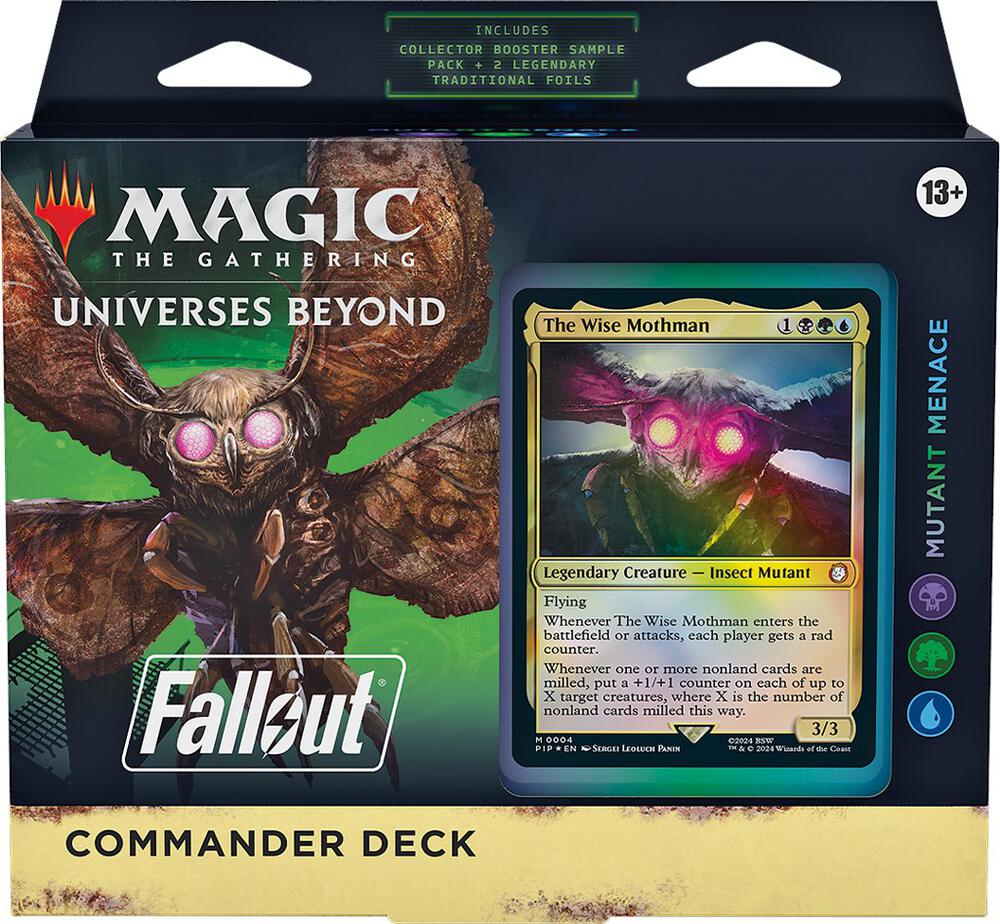 Magic the Gathering: Universes Beyond Fallout - Mutant Menace Commander Deck