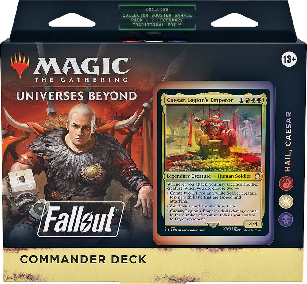 Magic the Gathering: Universes Beyond Fallout - Hail, Caesar Commander Deck