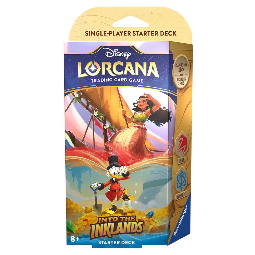 Lorcana: Into the Inklands Starter Deck (Ruby & Sapphire)