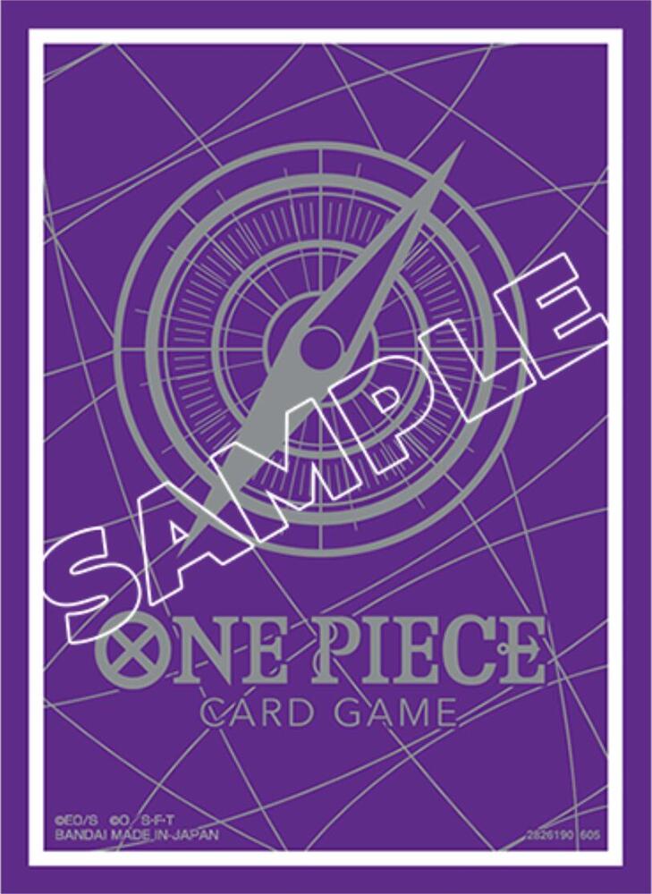 One Piece: Bandai Card Sleeves - Standard Purple & Silver (70-Pack)