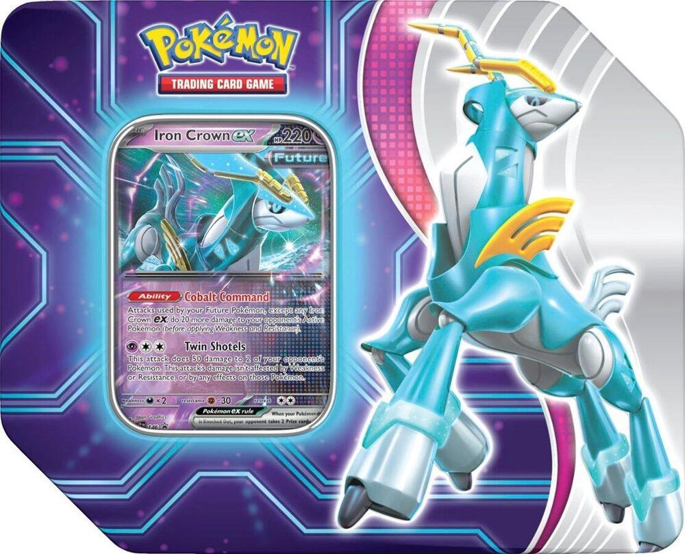 Pokemon: Paradox Destinies Tin [Iron Crown ex]