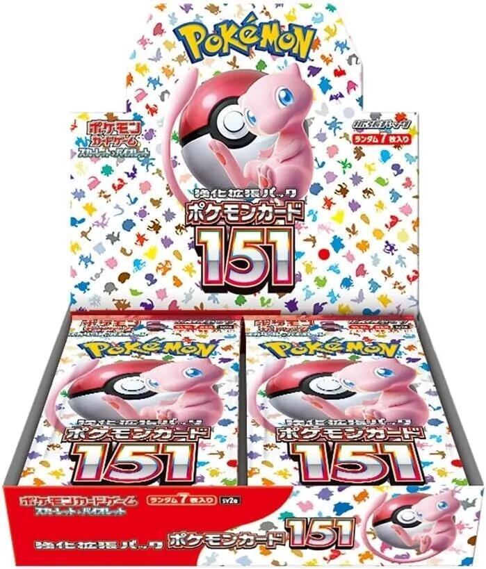 Japanese Pokemon - 151 Booster Box (SV2a)