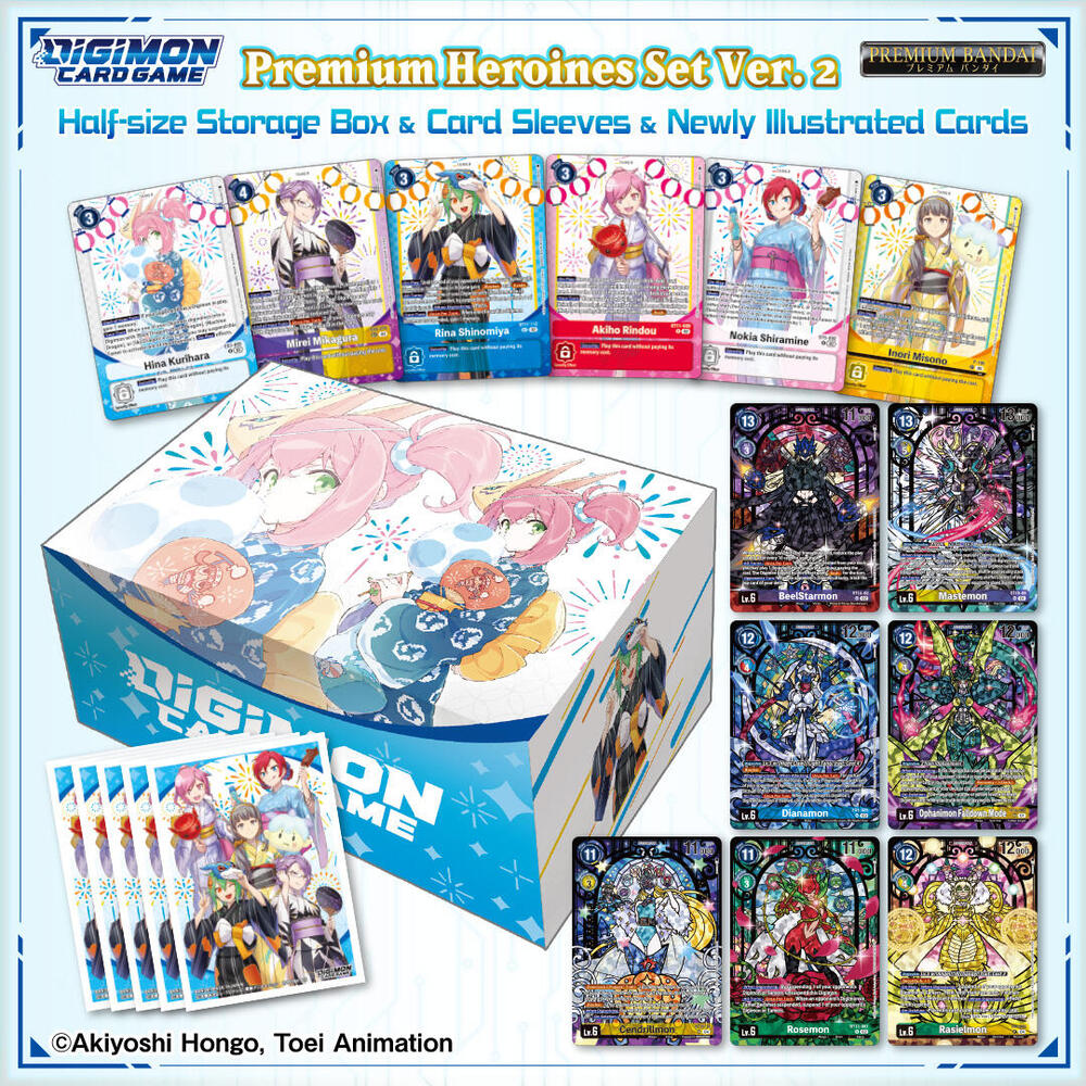 Digimon: Premium Heroines Set Ver.2