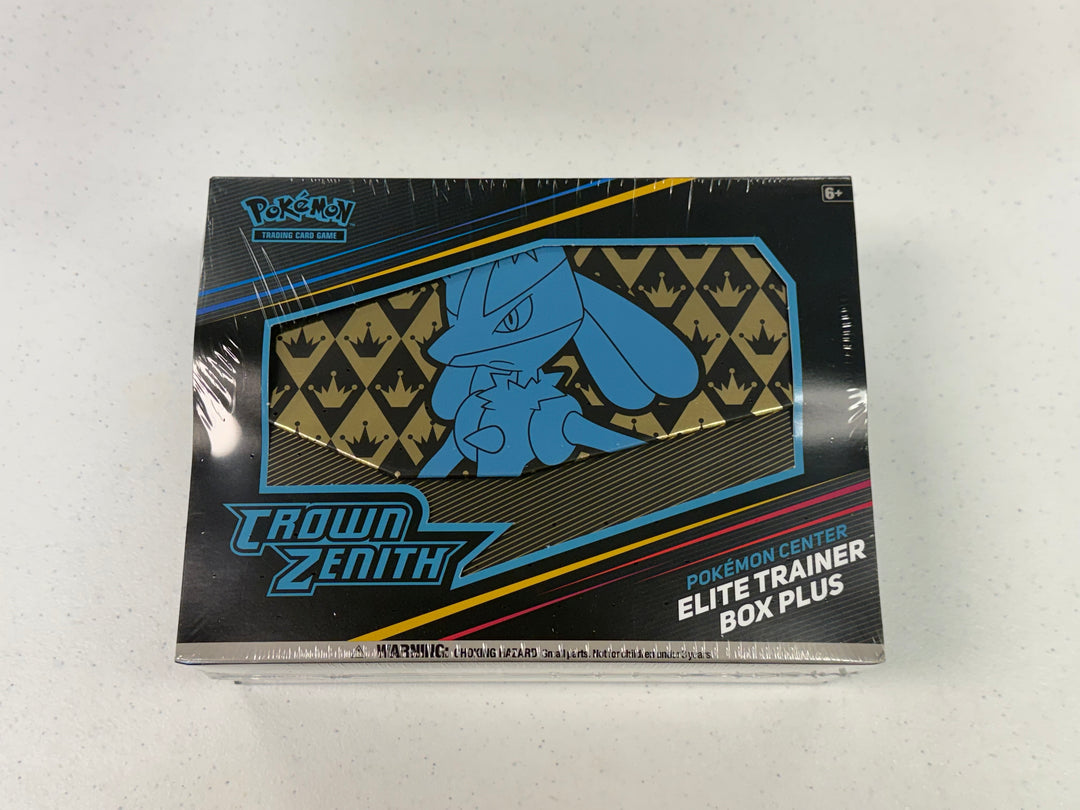 Pokemon: Crown Zenith Pokemon Center Elite Trainer Box Plus (See Images)