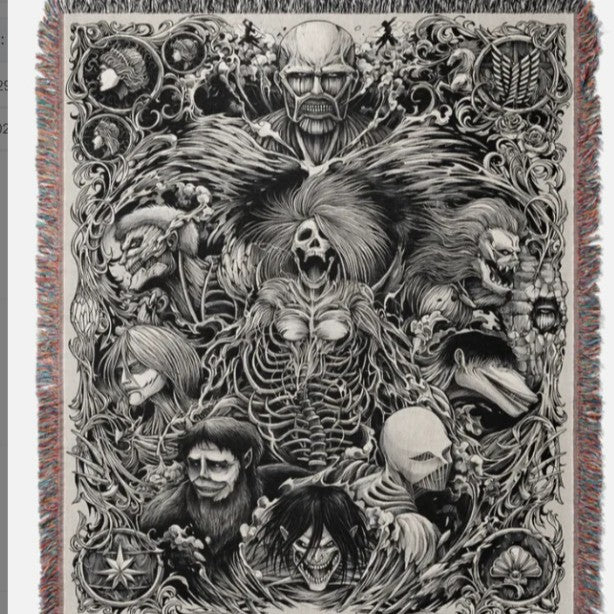 Anime Tapestry - Throw Blanket - All your favorite shows - 50+ Designs! 🔥🔥🔥