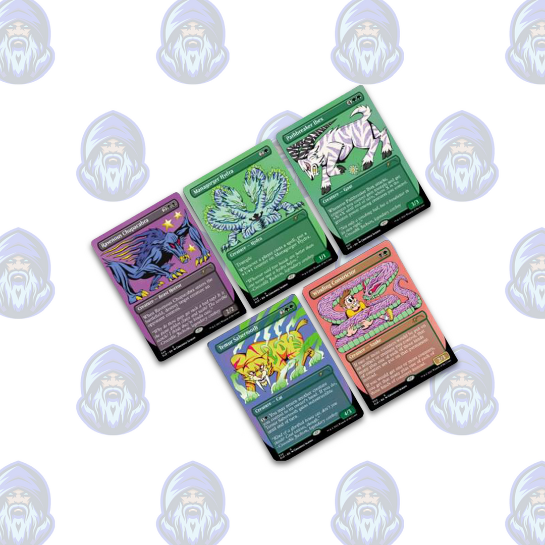 Magic the Gathering: Secret Lair Drop - Crocodile Jackson's Monstrous Menagerie (Non-Foil Edition)