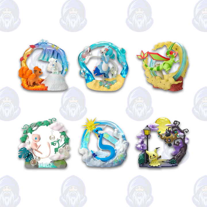 Re-Ment Pokemon Circular Diorama Collection Vol.2 Blind Box
