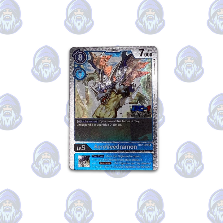 Digimon - AeroVeedramon - DC-1 Grand Prix - Promo - BT2-028 - Near Mint 🔥🔥🔥