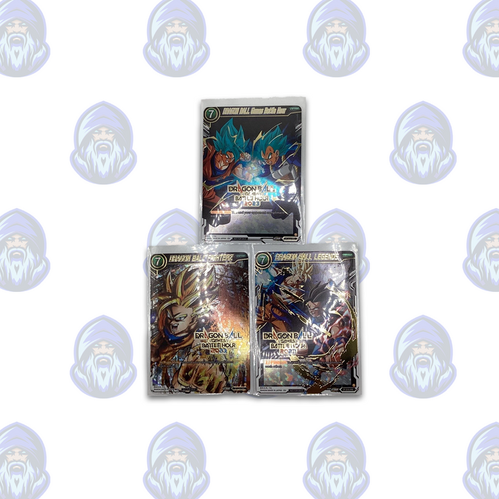 Dragonball - Games Battle Hour Promo Cards - Set of 3 - Near Mint 🔥🔥🔥