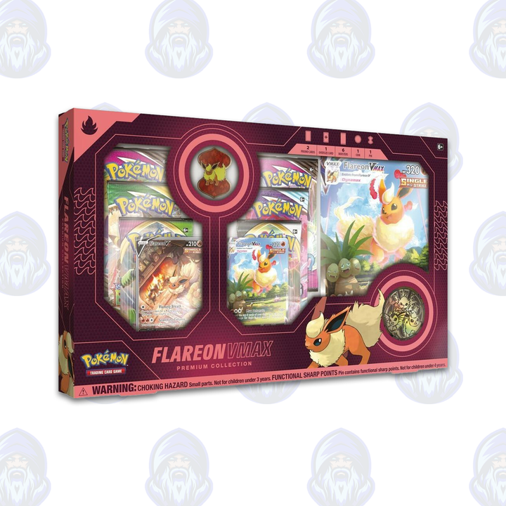 Pokemon: Flareon VMAX Premium Collection (SEE PHOTOS)