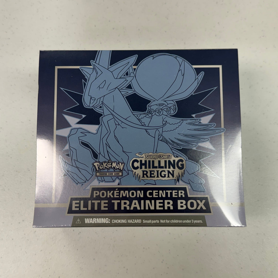Pokemon: Chilling Reign Pokemon Center Elite Trainer Box [Ice Rider Calyrex] (Exclusive)