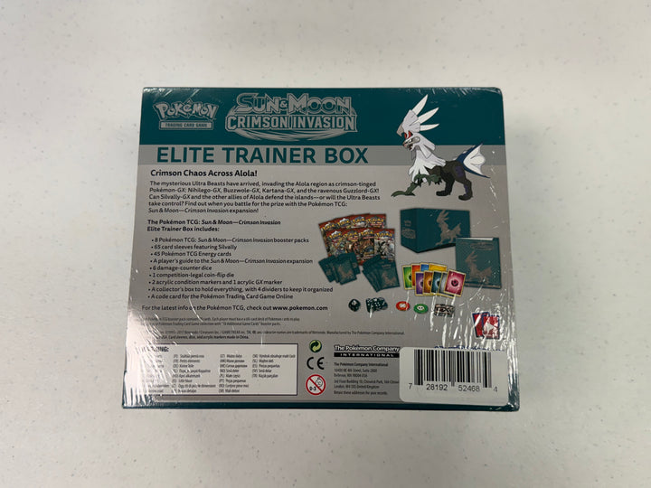 Pokemon: Crimson Invasion Elite Trainer Box (See Images)