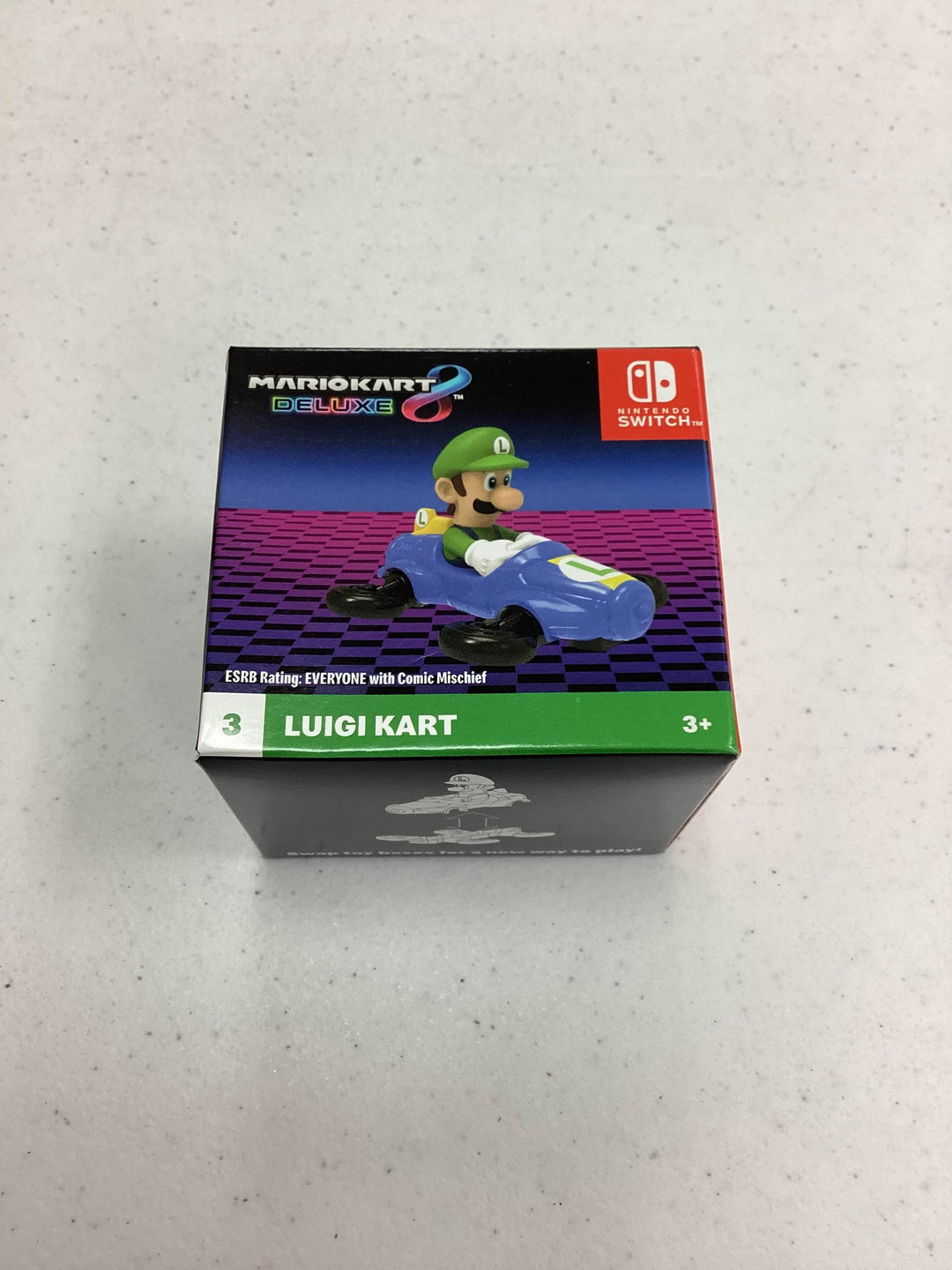 Mario Kart - Luigi Cart - McDonald's Toy - Official - Sealed