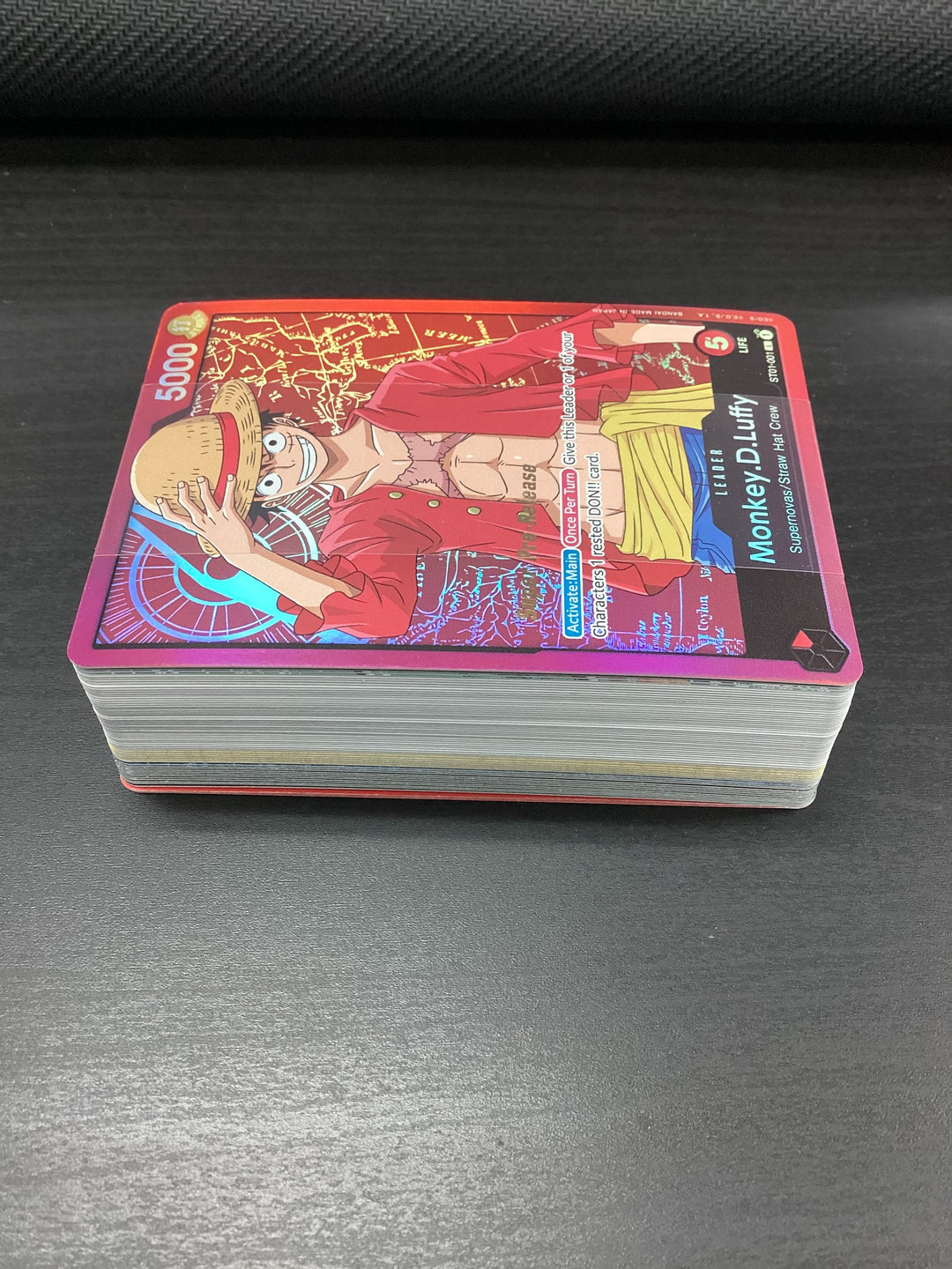 One Piece - Straw Hat Crew Starter Deck - Super Pre-Release - Opened