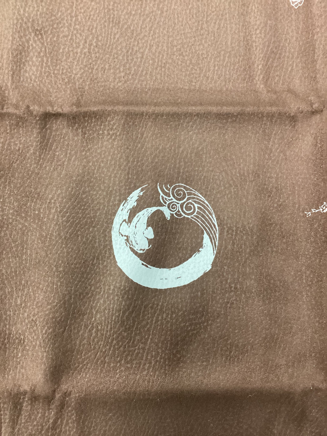 GEM 2-player Cloth Playmat - Koi - Brown w/ White Trim - Excellent Condition