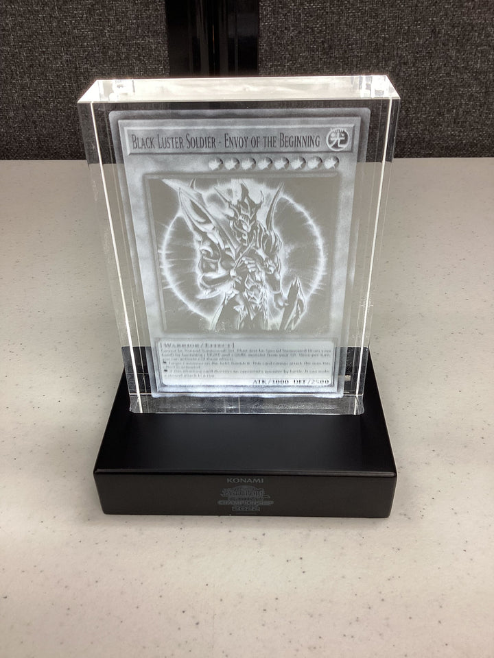 Yu-Gi-Oh - Black Luster Soldier Crystal Trophy - 2022 TCS - Top 32