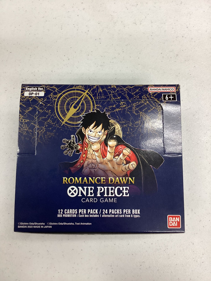 One Piece - Romance Dawn - Blue Bottom - BOX ONLY, NO CARDS #2