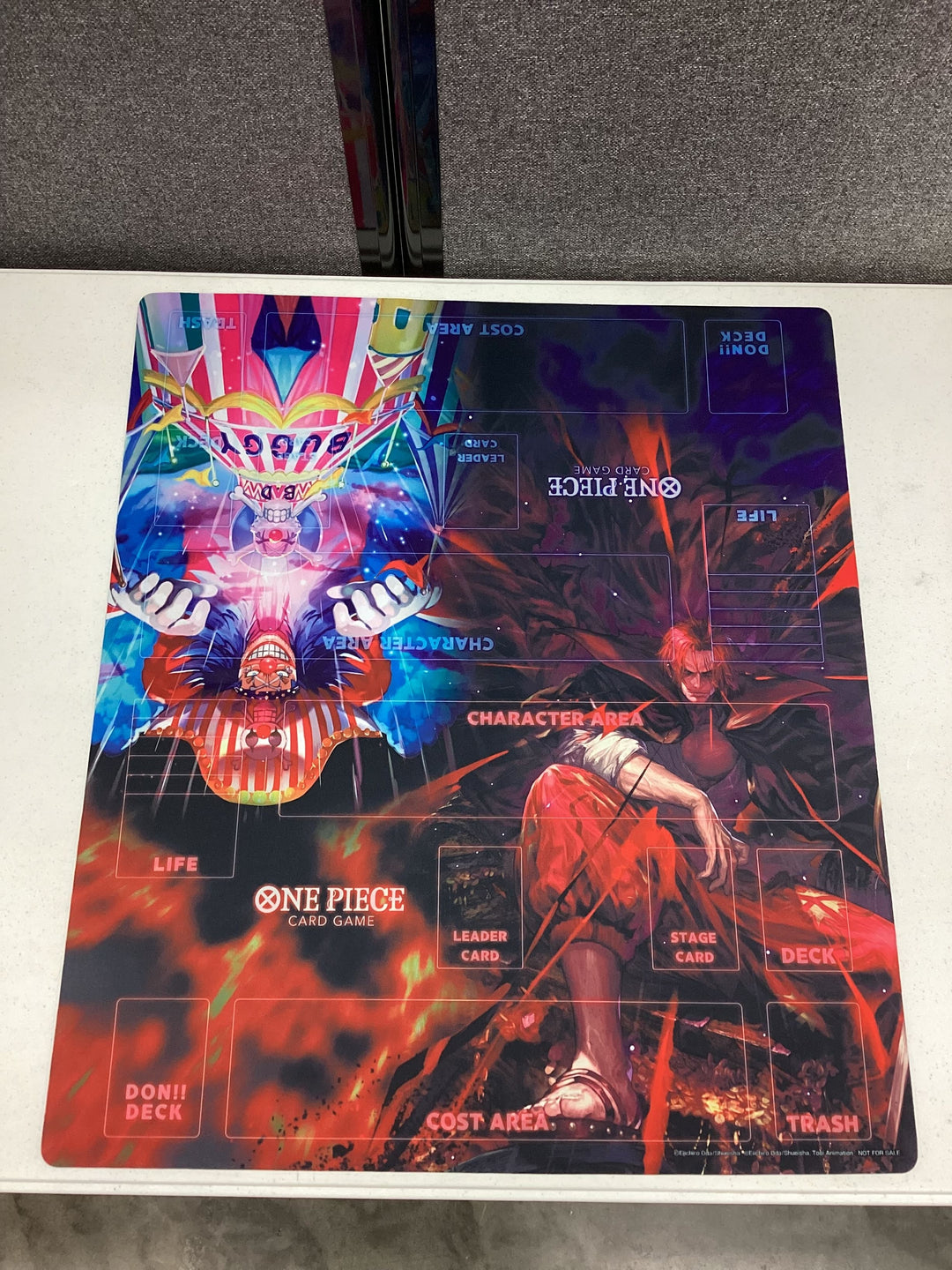 One Piece - Shanks & Buggy 2-Player Playmat - New & Unused