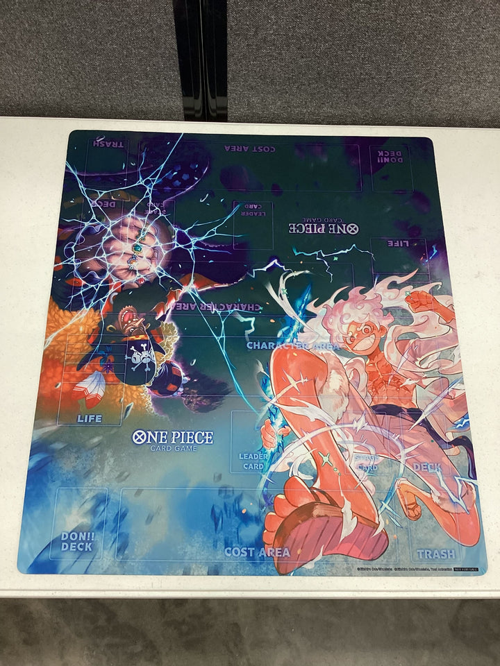 One Piece - Luffy & Blackbeard 2-player Playmat - New & Unused