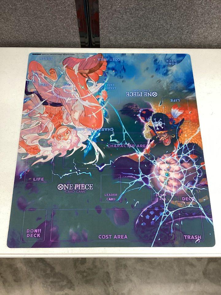 One Piece - Luffy & Blackbeard 2-player Playmat - New & Unused