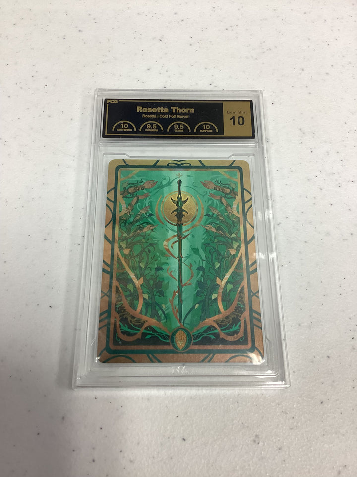 Flesh & Blood - Rosetta Thorn - Double Sided Cold Foil Marvel - PCG 10