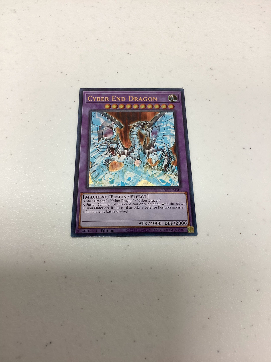 cyber end dragon yugioh card Legendary Collection 2 UNL Edition Cyber End Dragon SDCS-EN041 Prices