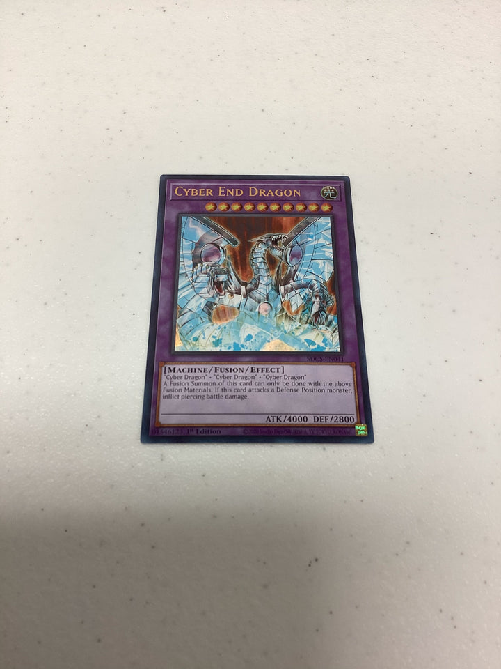 Yugioh - Cyber End Dragon - SDCS-EN041 - Ultra Rare - Misprint - NM #3 🔥🔥🔥