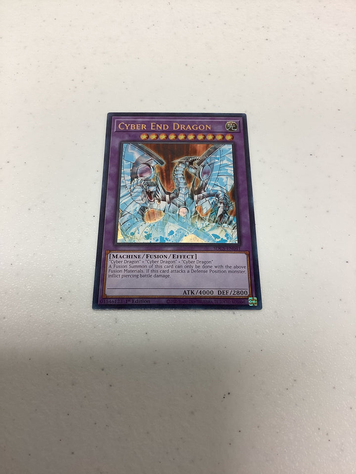 Yugioh - Cyber End Dragon - SDCS-EN041 - Ultra Rare - Misprint - NM #4 🔥🔥🔥