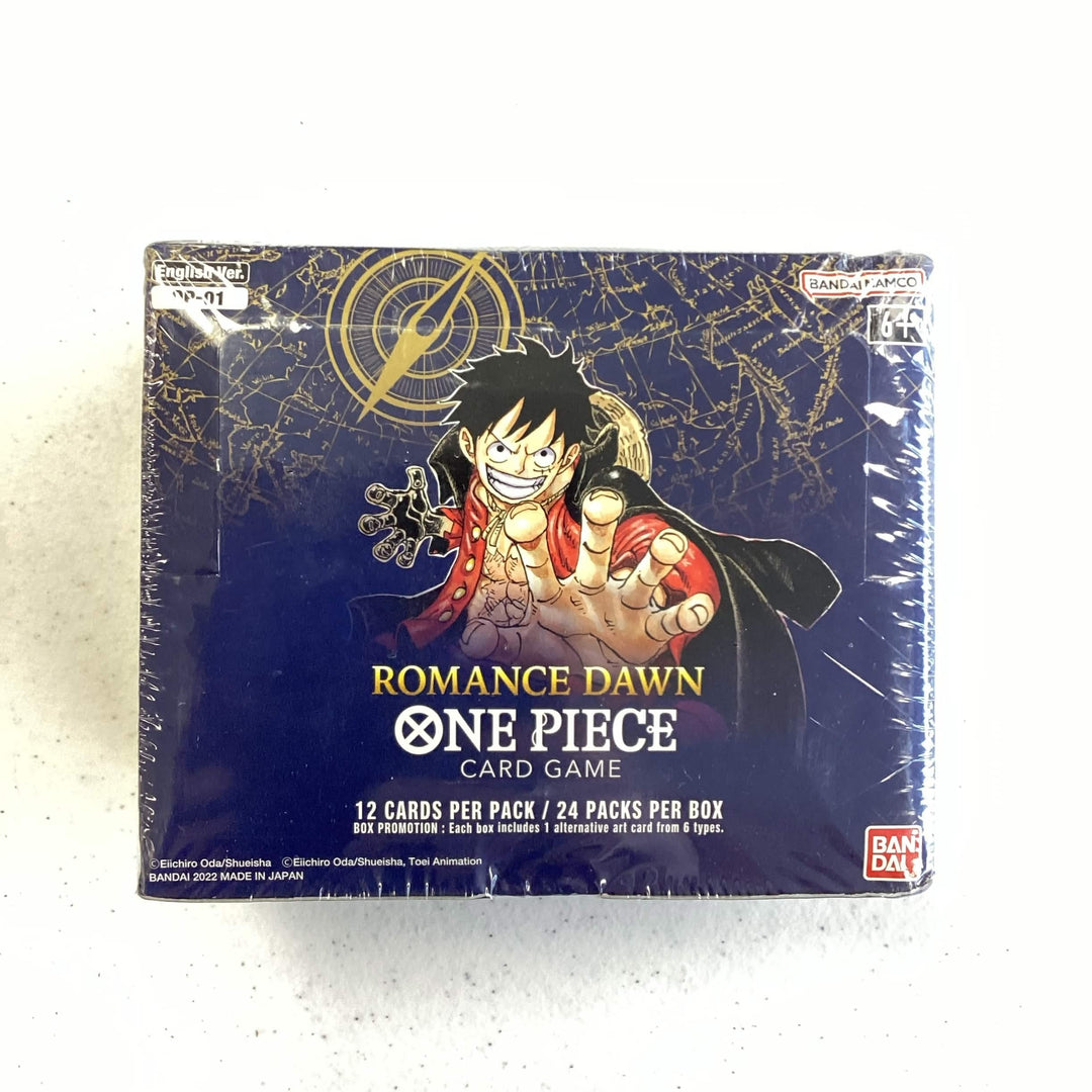 One Piece: Romance Dawn Booster Box (OP01) *WHITE BOTTOM*