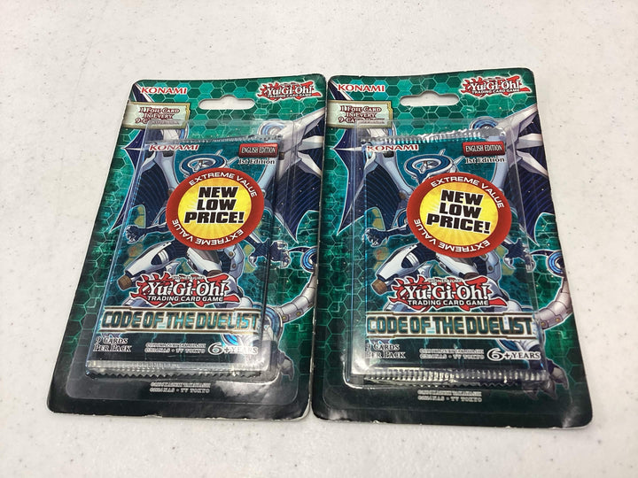 Yu-Gi-Oh - Code of the Duelist Blister Pack x2 - 1st Ed. - Sealed 🔥🔥🔥