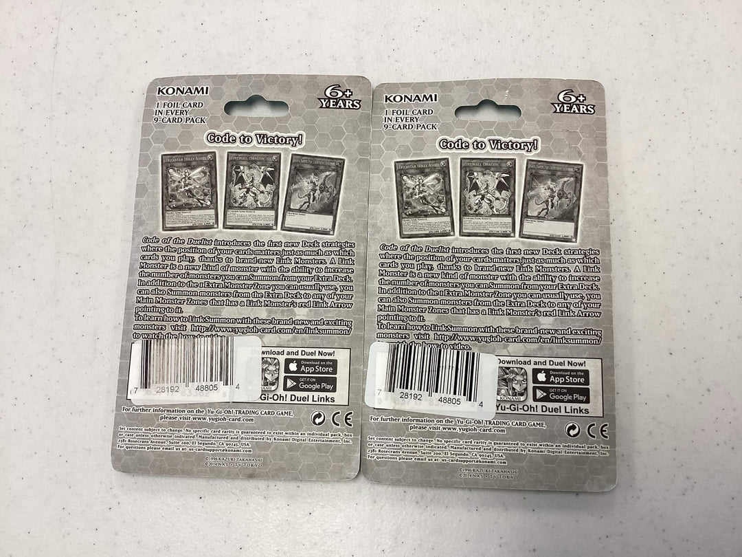 Yu-Gi-Oh - Code of the Duelist Blister Pack x2 - 1st Ed. - Sealed 🔥🔥🔥