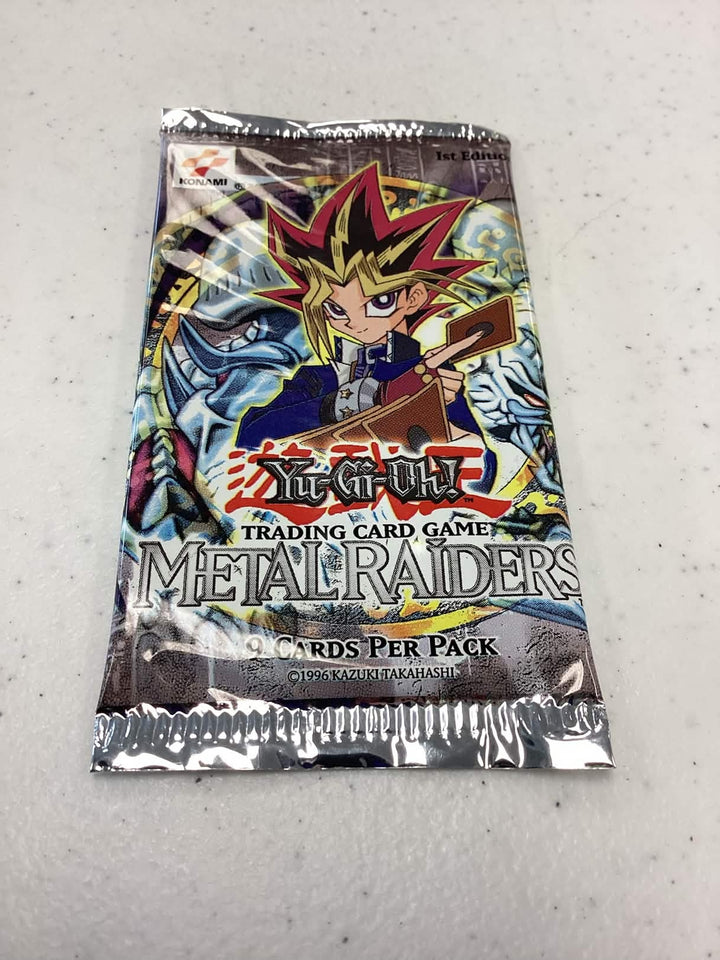 YuGiOh - Metal Raider Booster Pack - 1996 - 1st Edition - Sealed