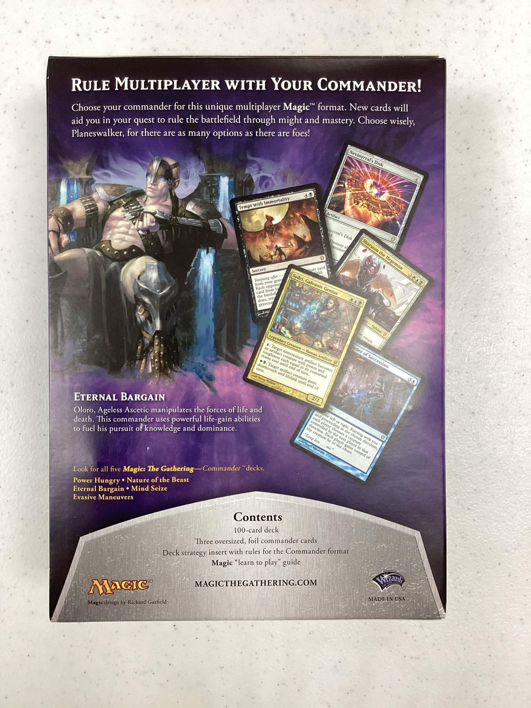 Commander 2013 - Eternal Bargain Deck