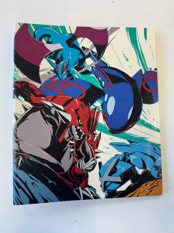 Pokémon - Mitsuhiro Arita - Groudon- Kyogre - Salamence - Metagross - Mini Card File Binder