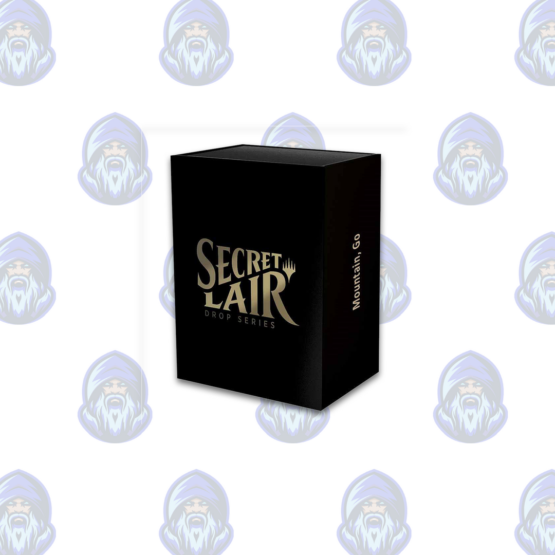 Magic the Gathering: Secret Lair Drop - Mountain, Go (Traditional Foil Edition)