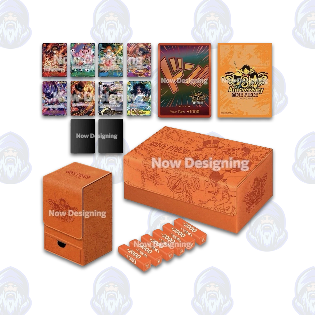 One Piece: Japanese Version 3rd Anniversary Set (Sealed Promotional Bu – Mystic TCG