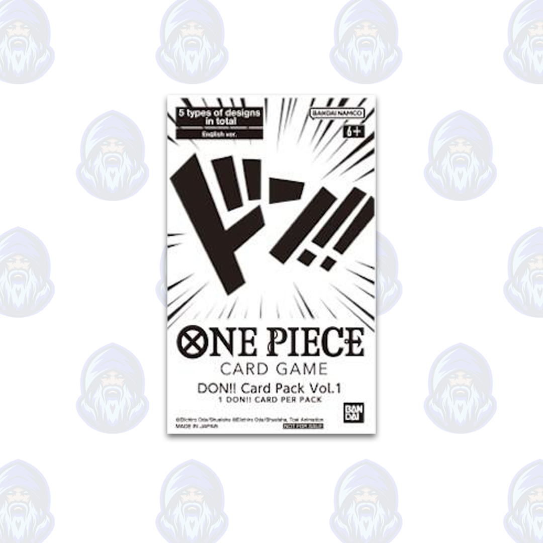 One Piece: DON!! Card Pack Vol. 1 Sealed (English)