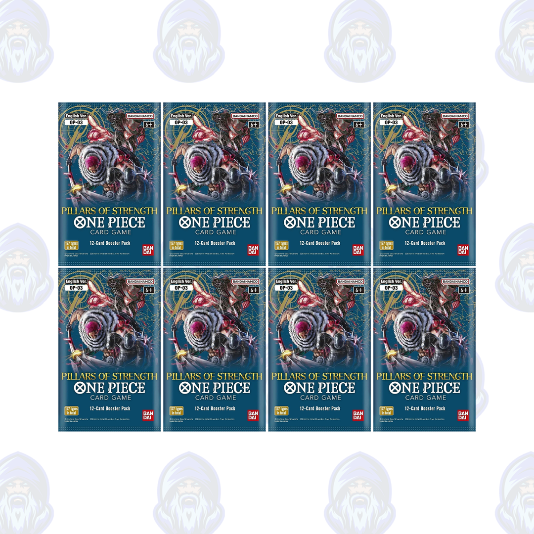 One Piece: Pillars of Strength OP03 Bundle (8 Packs)