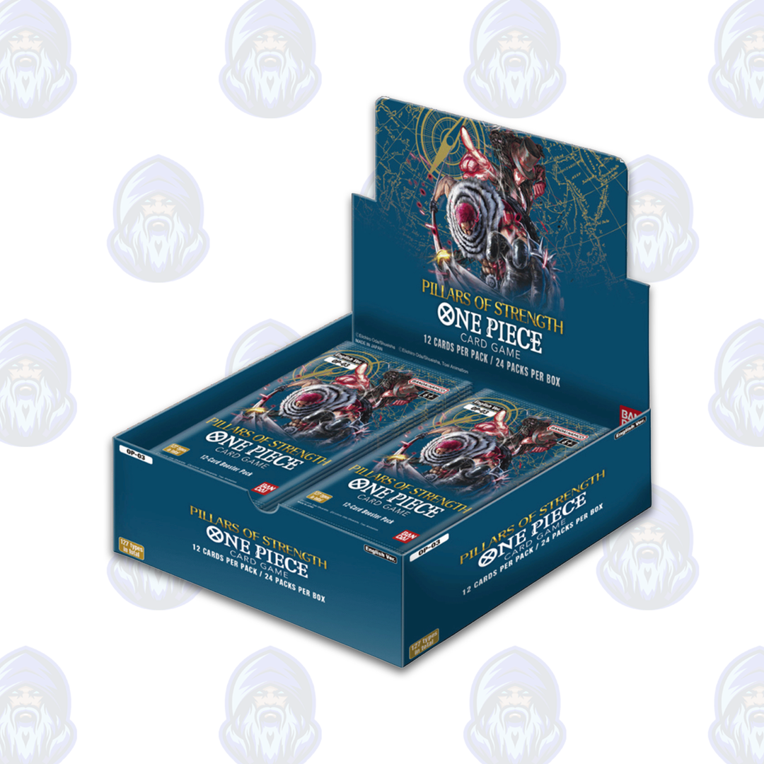 One Piece OP03: Pillars of Strength Booster Box (Not Shrink Wrapped)