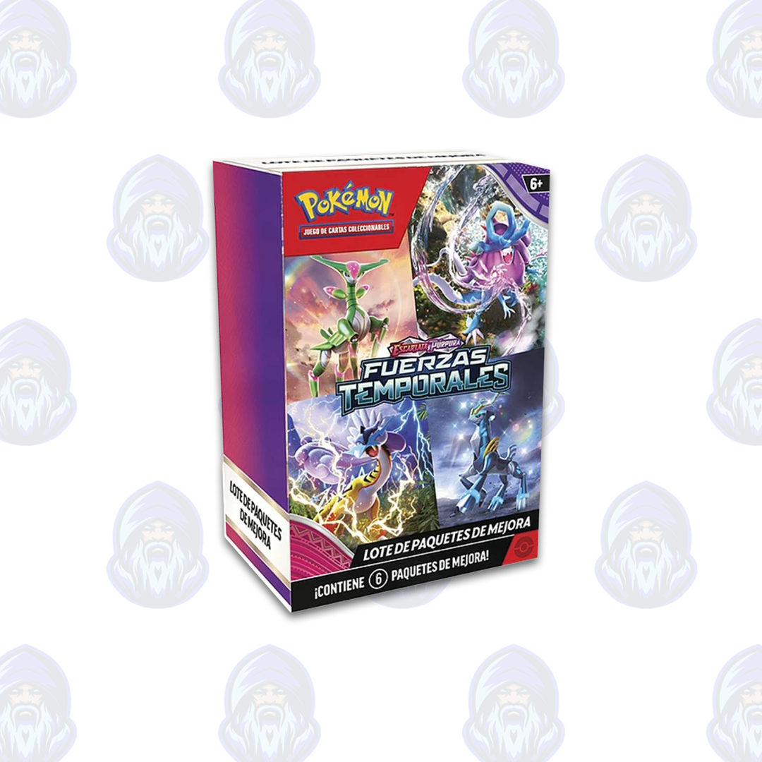 pokemon temporal forces booster pack Pokemon TCG: Scarlet & Violet Temporal Forces Spanish Booster Bundle