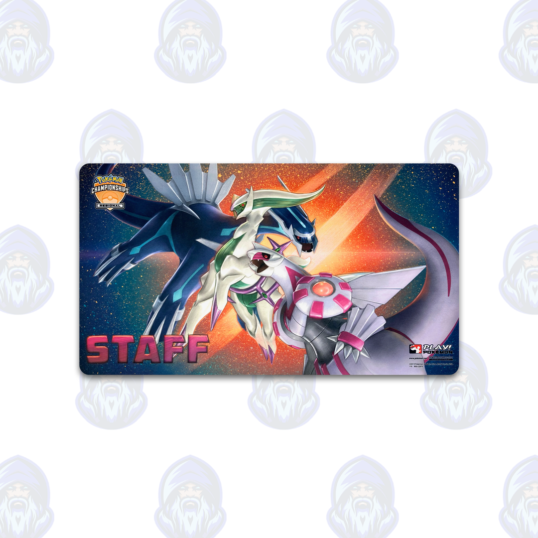 Pokemon: Arceus, Dialga & Palkia Playmat - 2019 Regional Championship - Staff 🔥